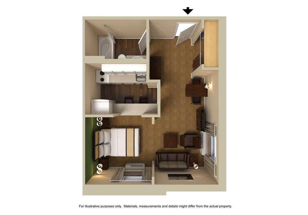 Extended Stay America Select Suites - Des Moines - West Des Moines Clive Kamer foto